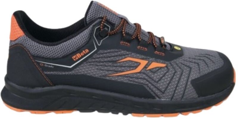 Beta 0-Gravity 7352G S1P HRO SRC ESD-Sicherheitsschuhe - 42 EU - Schwarz / Orange