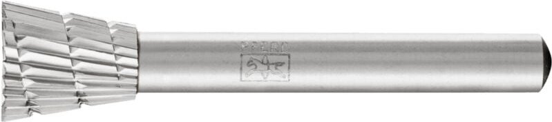 Hss Winkelfrässtift stirn w-st 12x13 mm Schaft-Ø 6 mm z 3 universal mittel fein Spanbrecher - Pferd