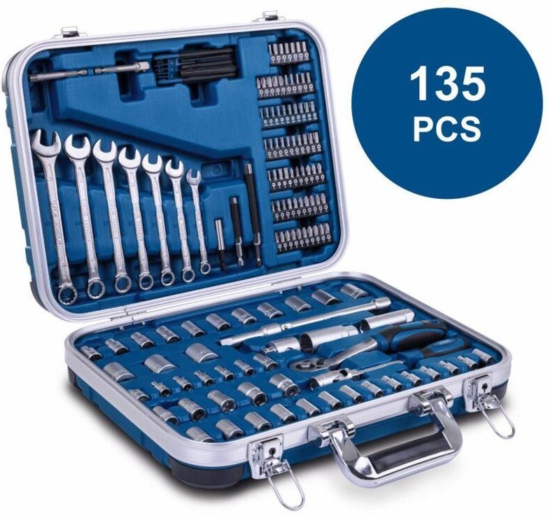 Scheppach - Werkzeugkoffer 135 Stuck tb170