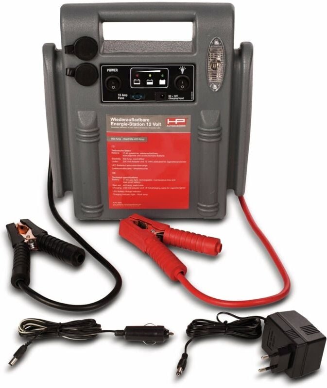 Hp Autozubehör - Schnellstartsystem 20896 Starthilfestrom (12 V)=400 a Arbeitsleuchte, Ladezustandsa