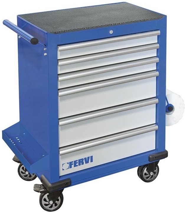 Werkzeugwagen mit 6 Schubladen Fervi c960/f6