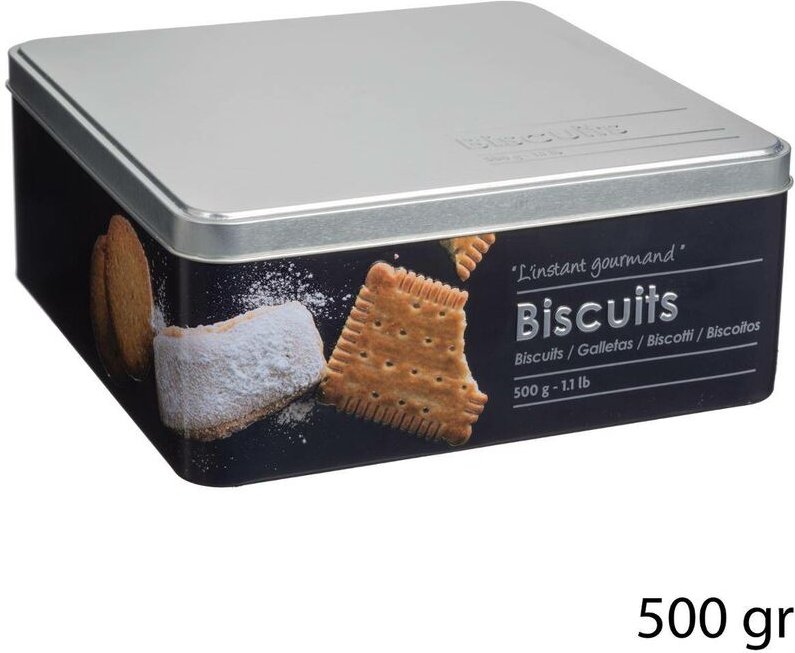 5five Simply Smart - Keksdose metall black edition schwarz - 5five