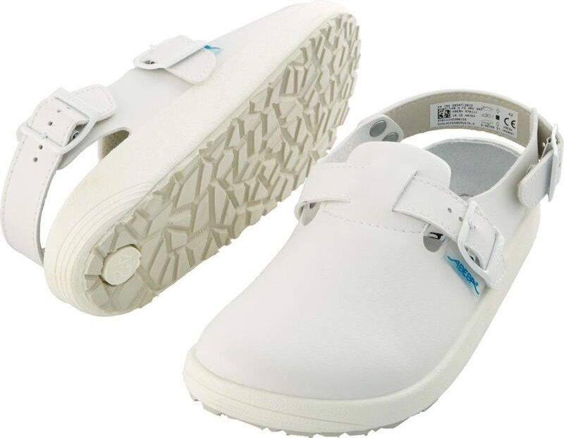 FP - abeba Clog 970111,OB fo a wru SRC,weiß Gr. 46