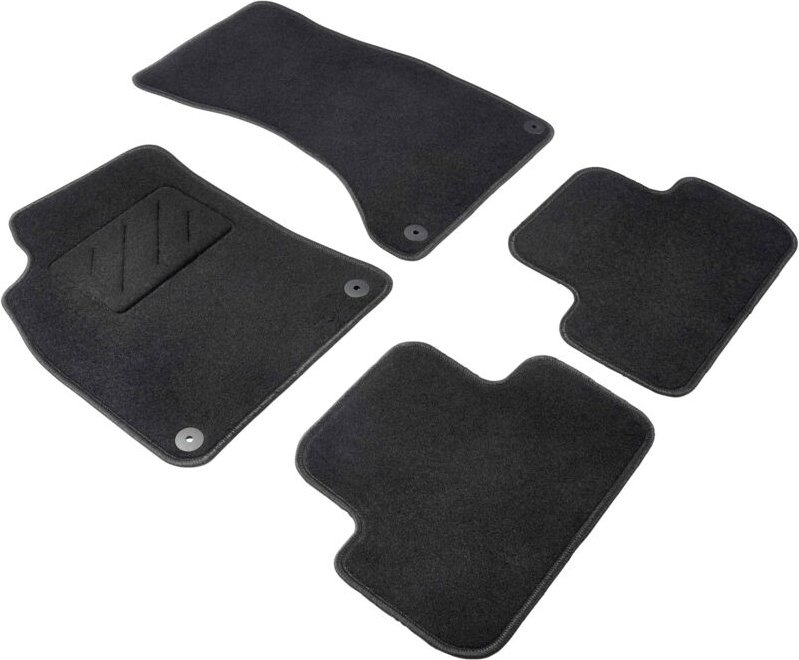 Walser - Fußmatten für Audi A4 B8/B8 Avant 2007-2016, A4 Allroad 2009-2016, A5 Sportback 2007-2017