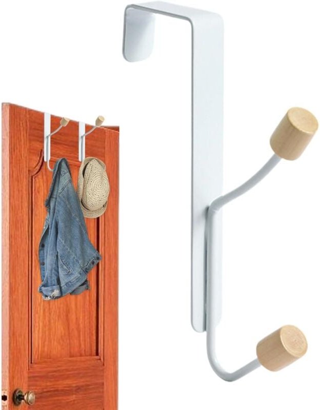 Allgemeine Türhaken zum Aufhängen – robuster Tür-Organizer Multifunktionaler Kleiderständer und Aufbewahrungs-Organizer ...