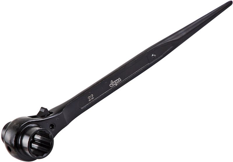 Gerüstbauratsche Gerüstbauknarre Gerüstratsche Gerüstknarre 19 x 22 mm schwarz