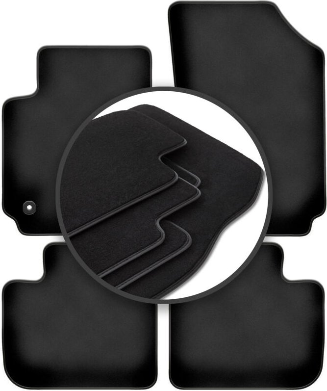 Premium-Fußmatten für: Citroen C4 Cactus II Crossover (2018-)