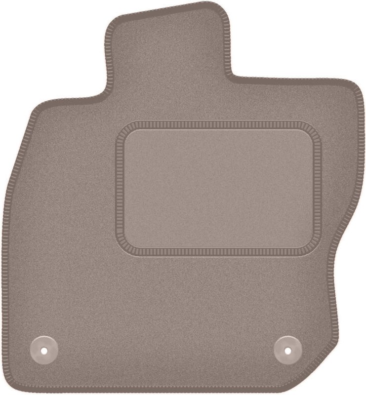 Beige Fahrermatte für: Volkswagen Golf VIII eTSI Alltrack, Schrägheck, Kombi, Variante (2020-)