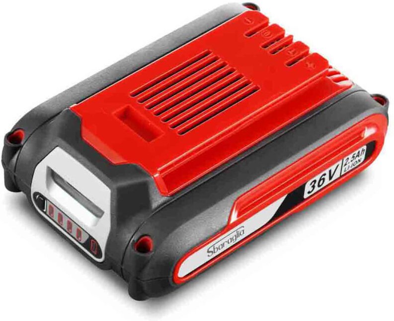 Sbaraglia 36V-Batterien. 2,5AH
