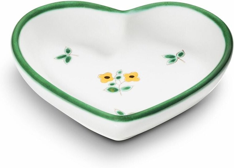Gmundner Keramik - Streublumen, Herzschale (L:10cm)