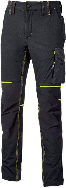 U-power - World U-4 stretch Slim fit Arbeitshose - xxl - Schwarze