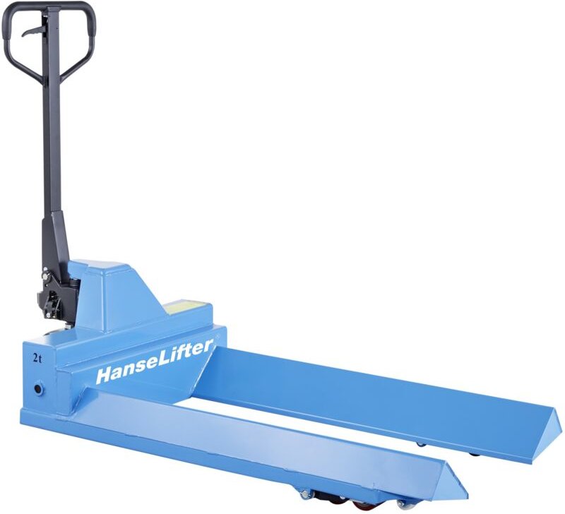 Hanselifter Rollenhubwagen RH700 Rollendurchmesser 600-800mm Gabellänge 1150mm Tragkraft 2000kg