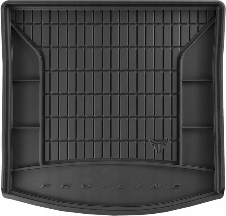 Kofferraummatten-Einlage aus Gummi für VW Touran 1 7-Sitzer 2003–2010 TM