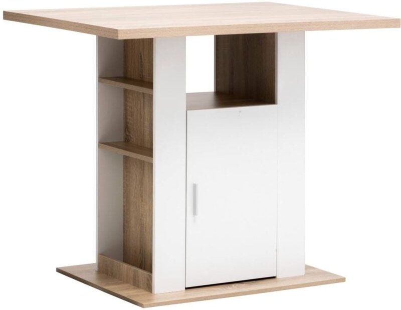 5five Simply Smart - Kücheninsel mit naturholzeffekt weiß 90x110cm - 5five