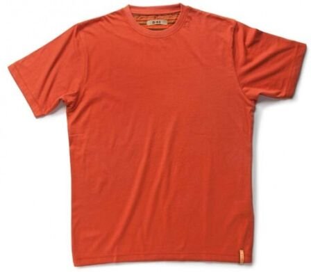 Kurzärmiges Arbeitst-Shirt TAKE – Tomatenrot XXXL