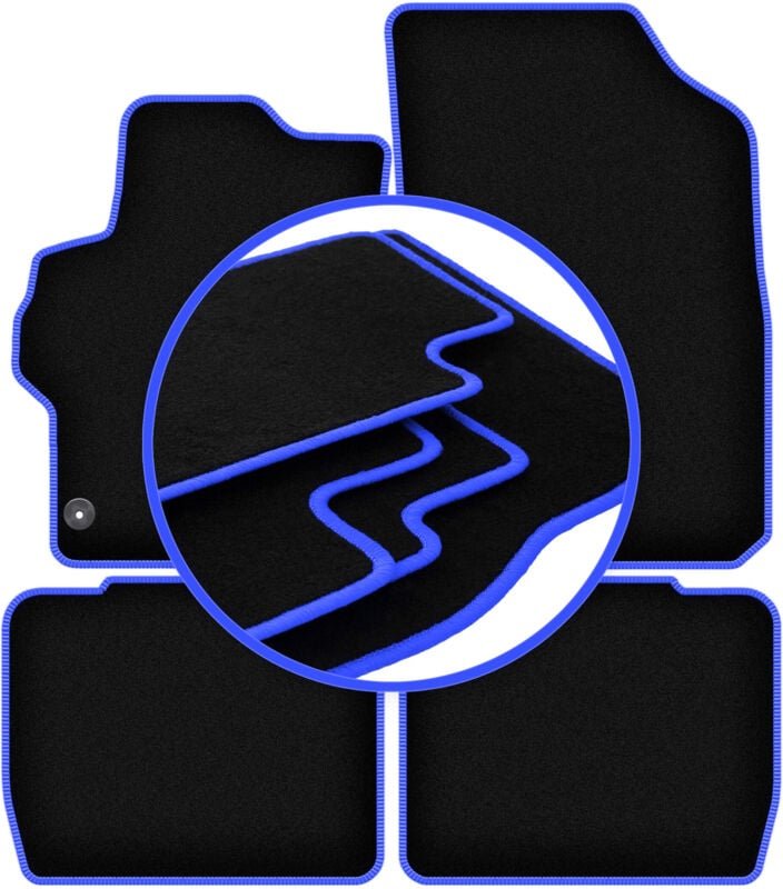 CARLUX-BLUE Autofußmatten für: Peugeot 301 Limousine (2012-)