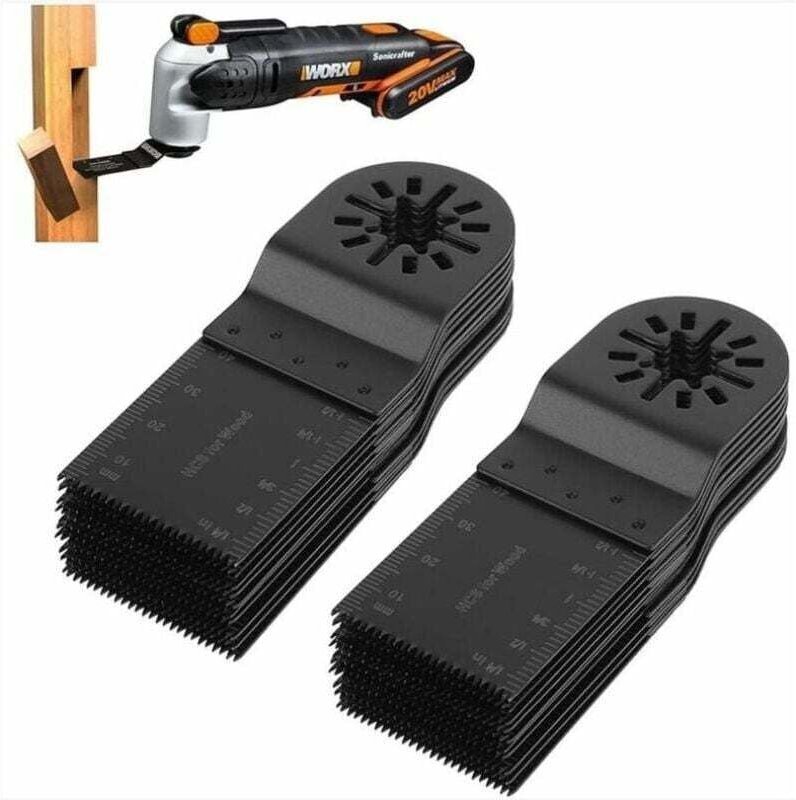 Thumbnail - Ulisem 20-teiliges 34-mm-Multitool-Sägeblatt von Bosch, oszillierende Sägeblätter mit Schnellverschluss, Zubehörset für ...