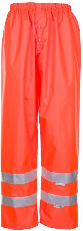 Planam Warnregenhose wasserdicht Gr. L orange