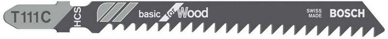 Bosch Stichsägeblatt Basic for Wood T 111 C 3er 2608630808