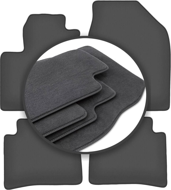 Premium-Fußmatten für: Toyota Prius IV Schrägheck (2017-)