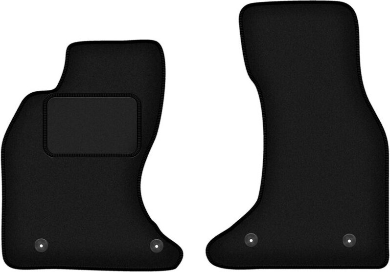 Vordermatten schwarz für: Audi A6 C5 4.2L Limousine, Kombi, Avant (1997-2004)