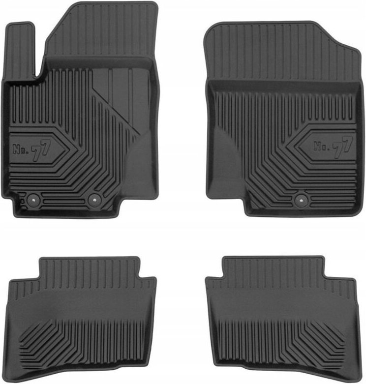 GUMMIMATTEN HYUNDAI i20 1 2008-2015 DURCH 77