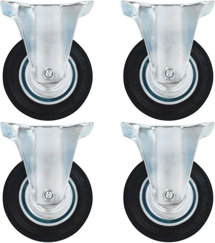 Bockrollen 4 Stk. 100 mm vidaXL