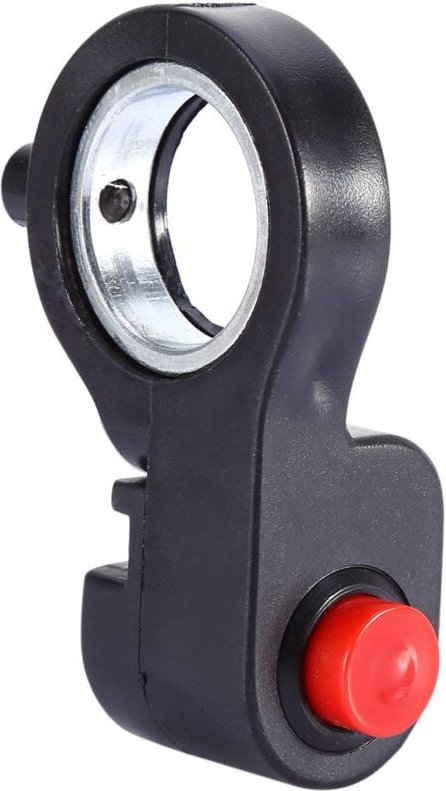 Aougo - Druckknopfschalter, 7/8'' 22mm Motorrad-Lenkerhupenschalter