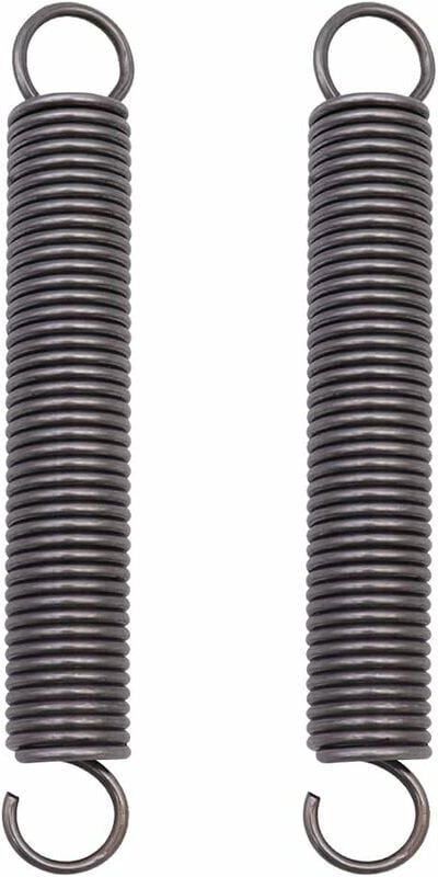 SNQ - Stück Stahl Zugfeder Druckfeder Doppelhakenfedern - 2x18x150mm