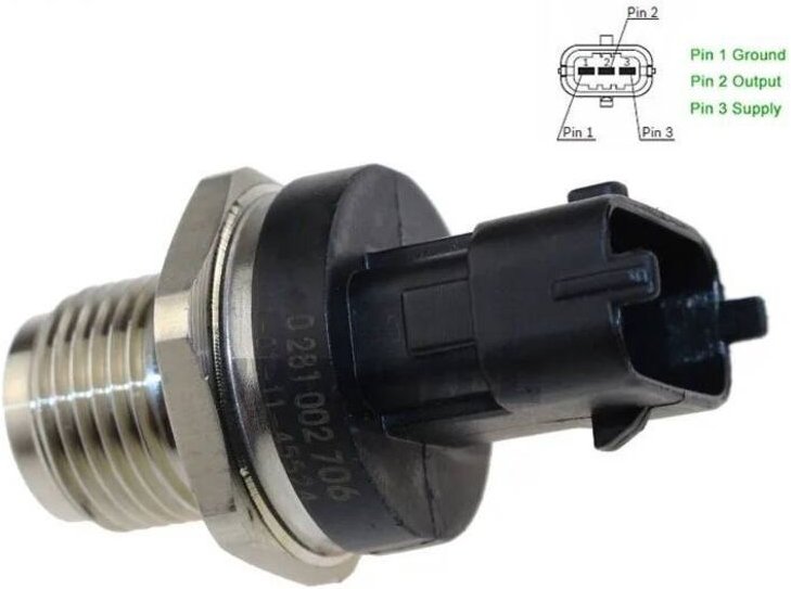 Kraftstoffverteilerrohr-Drucksensor für IVECO Daily ALFA ROMEO 147 156 159 CHEVROLET CAPTIVA EPICA LACETTI NUBIRA 028100...