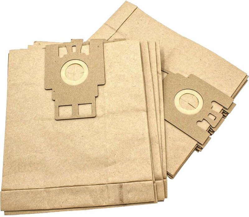 10x Staubsaugerbeutel kompatibel mit Miele Samba, Senator gl, Mondia Staubsauger - Papier, Typ h, 27cm x 21,5cm, Sandfar...
