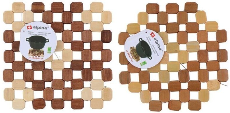 Untersetzer 21 x 0,5 cm – verschiedene Modelle - Alpina
