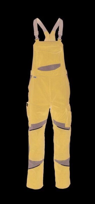 Kübler Latzhose activiq cotton+ 3450 dunkelblau/anthrazit Gr. 114