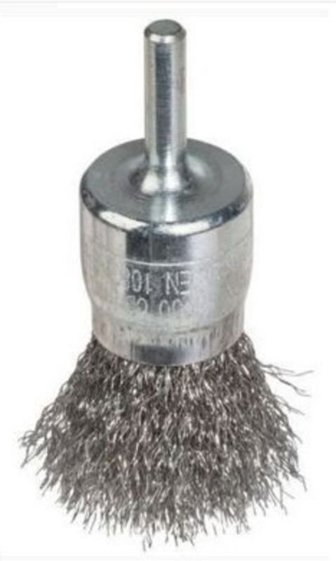 Bürste Stahldrahtschaft 6mm, FI10mm - Gr. DT 10