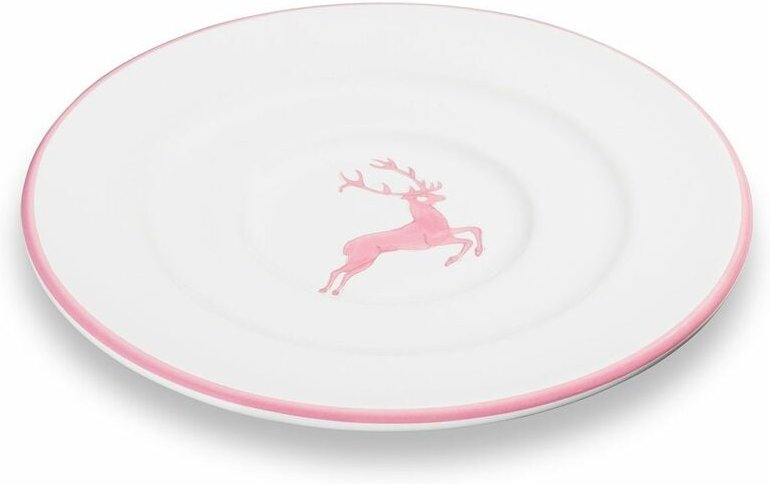 Thumbnail - Gmundner Keramik - Rosa Hirsch Unterteller Kaffee Gourmet (ø 16cm)