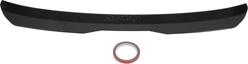 Jeffergarden Heckspoilerflügel, universeller Auto-Modifikationsersatz für Mercedes-Benz A-Klasse, glänzendes Schwarz