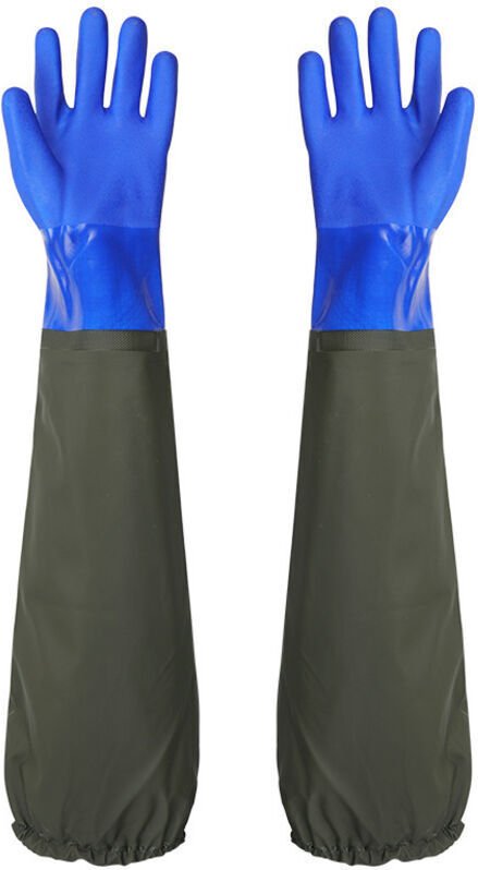 Wasserfisch-Angelhandschuhe, Geschirrspülhandschuhe, Autowaschhandschuhe, wasserdicht, rutschfest und verschleißfest, Te...