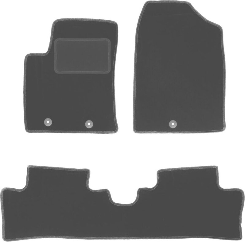 Graphit-Fußmatten für: Hyundai i10 II Fließheck (2013-)