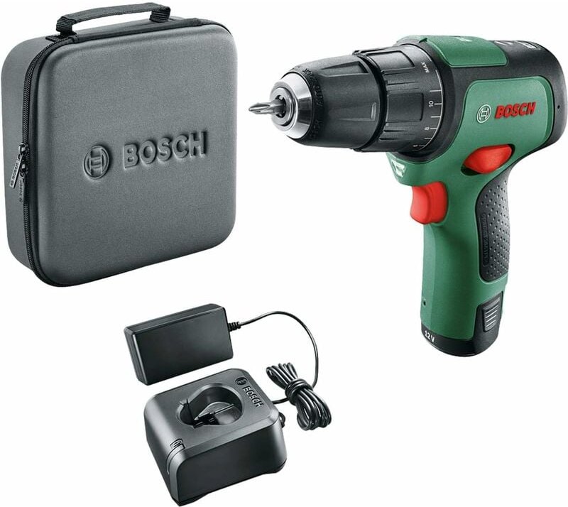 Akku Schlagbohrschrauber EasyImpact 12 (1 Akku, 12 Volt System, BohrØ in Holz 20 mm) - Bosch