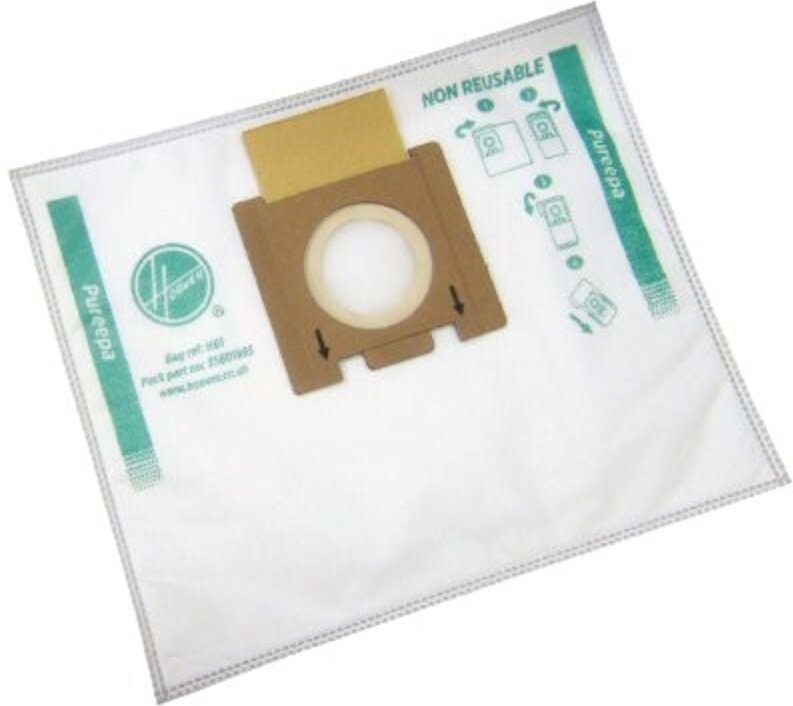 Ersatzteil - 4er Pack Mikrofaser Beutel H81 - Hoover