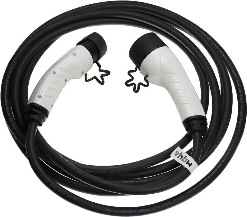 Thumbnail - Vhbw - Ladekabel Typ 2 zu Typ 2 kompatibel mit Audi Q4 e-tron, Q3 tfsi e Elektroauto, 3-phasig, 16 a, 11 kW, 7 m
