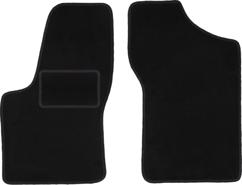 Vordere Matten schwarz für: Fiat Seicento Fließheck (1998-2010)