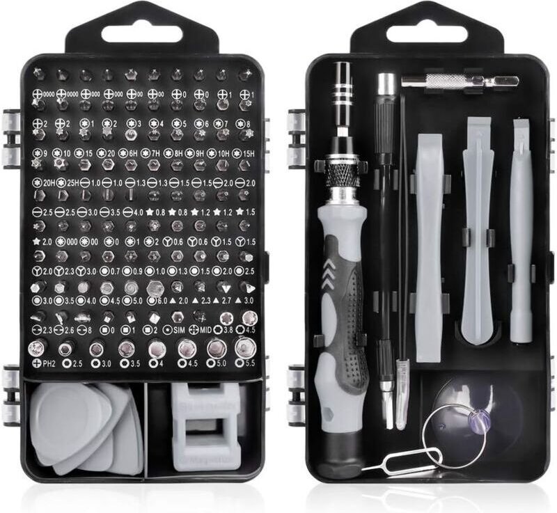 115-in-1-Präzisionsschraubendreher-Set, Werkzeuge, tragbares magnetisches Präzisionsschraubendreher-Set, Schraubendreher...