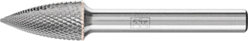 Thumbnail - PFERD TOOLS Hartmetall Hochleistungsfrässtift MICRO Spitzbogen SPG Ø 10x20mm Schaft-Ø 6 mm Feinbearbeitung