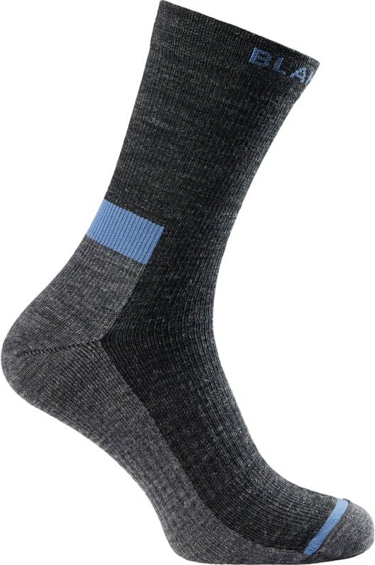 Feine Wollsocken 2500 - Schwarz 46-48