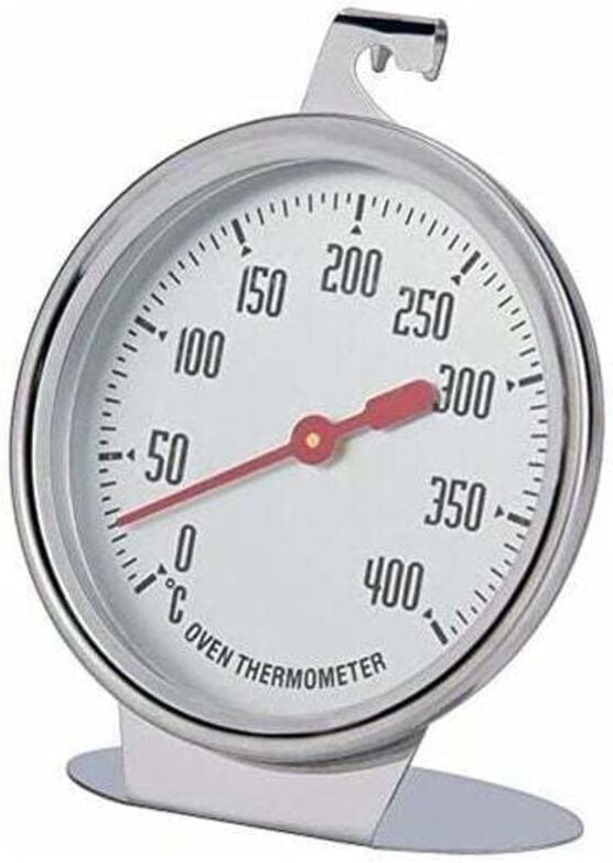Thumbnail - Ofenthermometer, Temperaturanzeige, sofort ablesbares Thermometer, Edelstahlsonde, zum Halten, Einwahl, großes Messgerät...