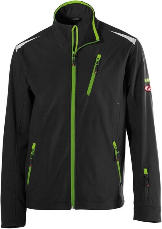 Herren Jacke 24, schw./limegreen, Gr. xxl - Fortis