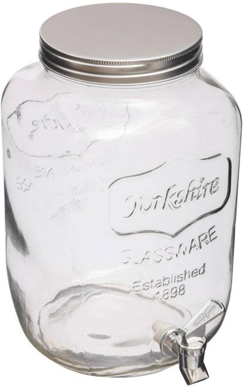 Secret De Gourmet - Topf mit Wasserhahn, Getränkespender funktioniert sowohl zu Hause als auch im Garten