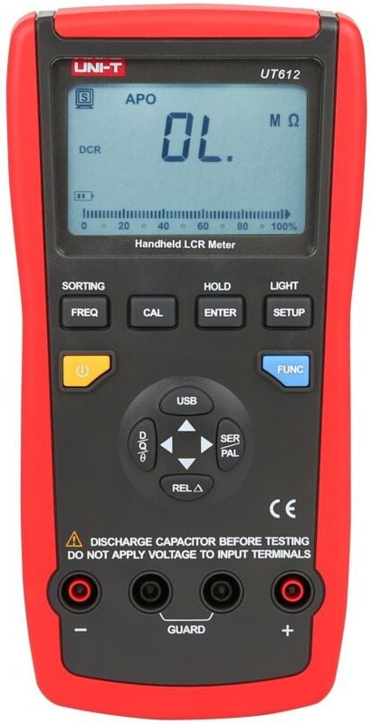 Digitales LCR-Messgerät UT612, usb, 100 kHz - Uni-t