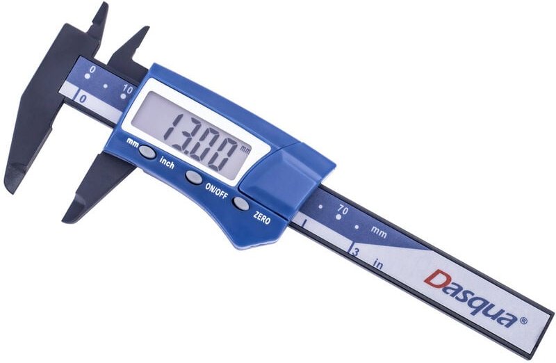 PCE - Dasqua 2035-0004 Digitaler Glasfaser-Messschieber 75 mm 1 St.